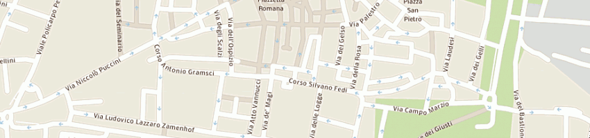 Mappa della impresa dami alessandro a PISTOIA