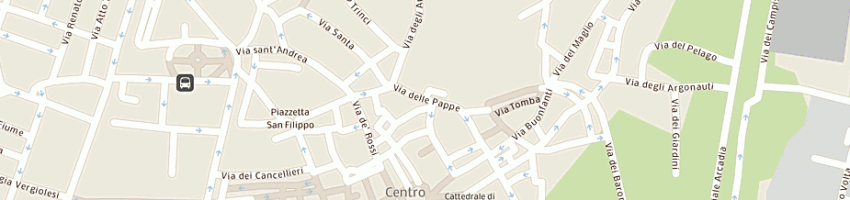 Mappa della impresa malucchi fausto a PISTOIA