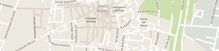 Mappa della impresa la caffetteria di via roma di scalzi antonella a PISTOIA