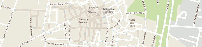 Mappa della impresa meridien srl a PISTOIA