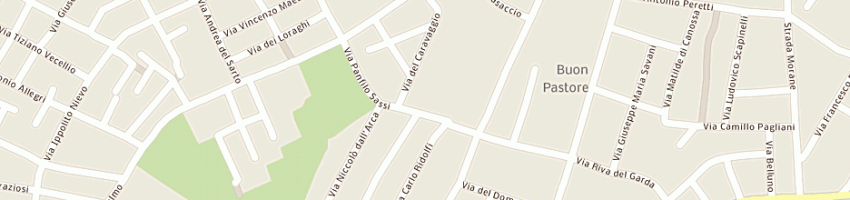 Mappa della impresa citta' dei ragazzi a MODENA
