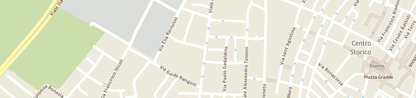 Mappa della impresa gibertini paolo a MODENA
