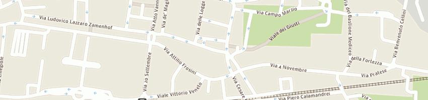 Mappa della impresa ballati franco a PISTOIA