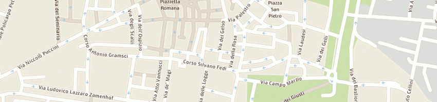 Mappa della impresa bianchi raffaello a PISTOIA