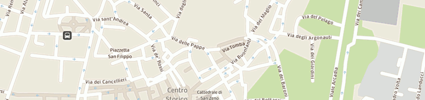 Mappa della impresa ortopedia e sanitari bertolucci frediano di donati ines a PISTOIA