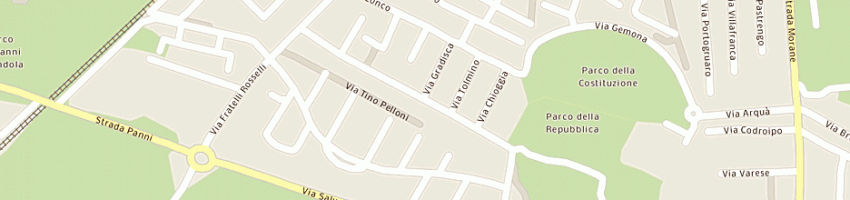 Mappa della impresa martinelli giancarlo a MODENA