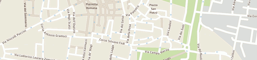 Mappa della impresa chiesa cattolica parrocchiale s paolo a PISTOIA
