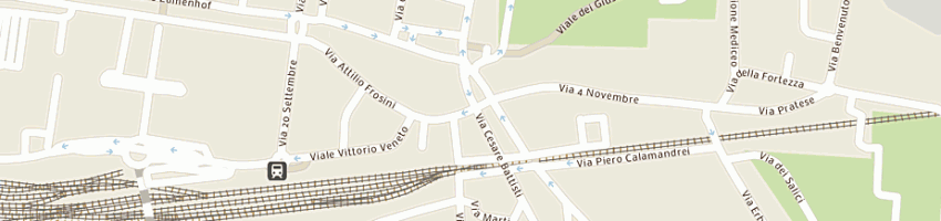 Mappa della impresa poste italiane spa - filiale di pistoia - ufficio postale a PISTOIA