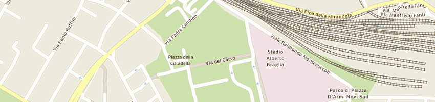 Mappa della impresa scuole scuole statali scuole elementari e direzioni didattiche a MODENA