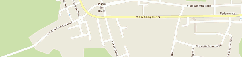 Mappa della impresa gielle di gironi giuseppe a SAN PIETRO IN CARIANO