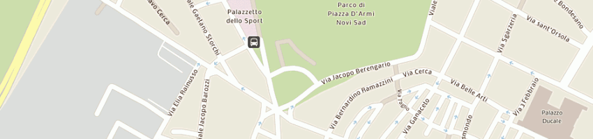 Mappa della impresa rsb di ronchetti vittorio e c snc a MODENA