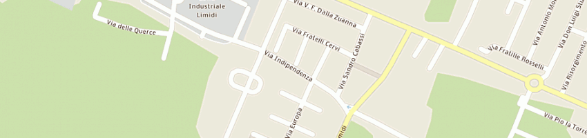 Mappa della impresa abitex di benevelli adriano a SOLIERA