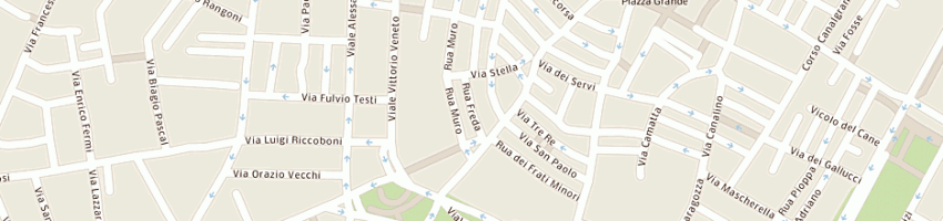 Mappa della impresa grassi oriano a MODENA