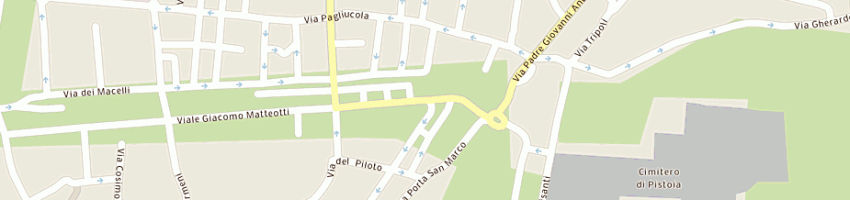 Mappa della impresa iozzelli e poli di iozzelli luca e c societa' in nome collettivo a PISTOIA
