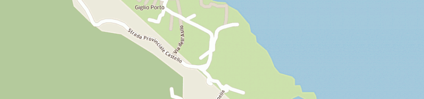 Mappa della impresa emiliani srl a ISOLA DEL GIGLIO