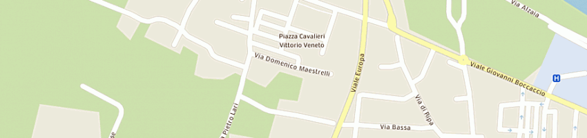 Mappa della impresa vetreria rinaldi vetri a EMPOLI