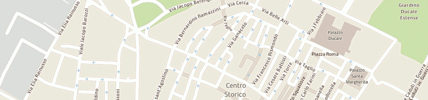 Mappa della impresa tiraboschi srl a MODENA