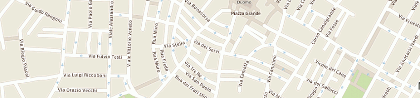 Mappa della impresa roga italia srl a MODENA