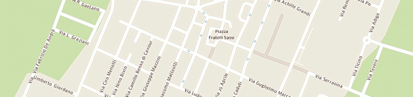 Mappa della impresa sergio severi e c snc a SOLIERA