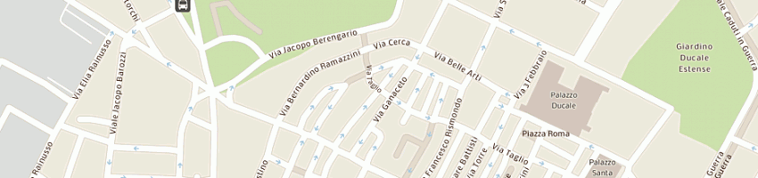 Mappa della impresa eufemia sas di montanari alessandro e c a MODENA