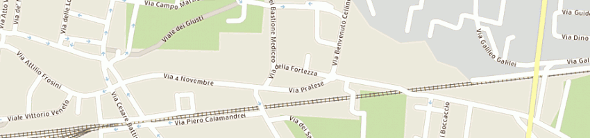 Mappa della impresa la casa del freddo di signorini andrea a PISTOIA