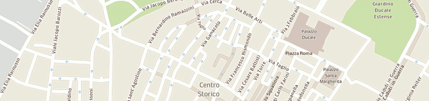 Mappa della impresa d e b sas di di gregorio luca e c a MODENA