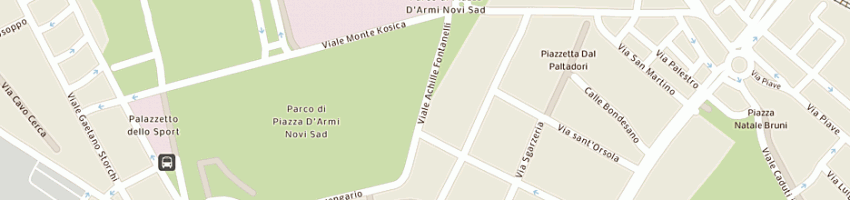 Mappa della impresa mada srl a MODENA