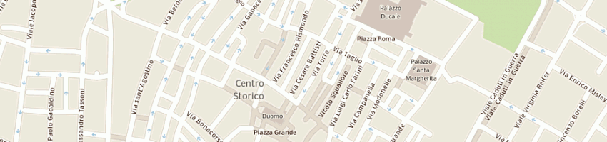 Mappa della impresa scianti luigi snc di scianti luigi e geom nino a MODENA