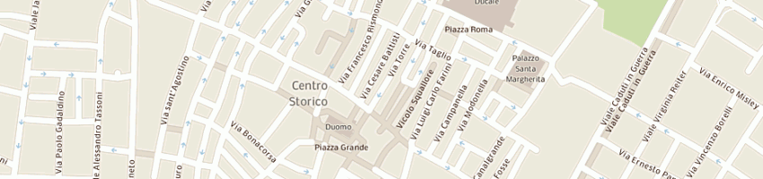 Mappa della impresa lavanderia marina di bompani sandra e c snc a MODENA