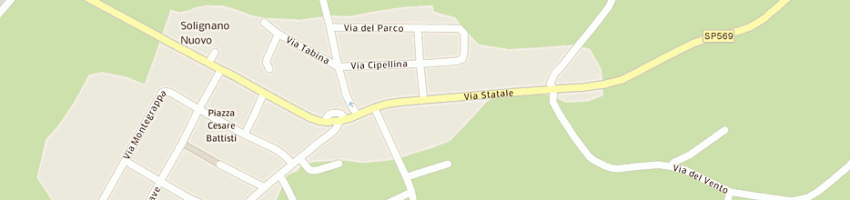 Mappa della impresa bar cacciatori a CASTELVETRO DI MODENA