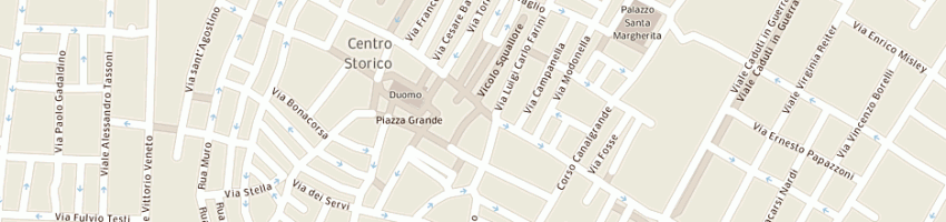 Mappa della impresa motor site la terra dei motori soc cons a r l a MODENA