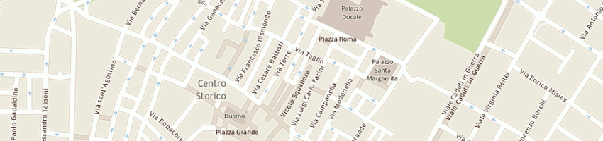 Mappa della impresa silvana a MODENA