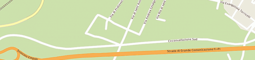 Mappa della impresa nuti giovanni a EMPOLI
