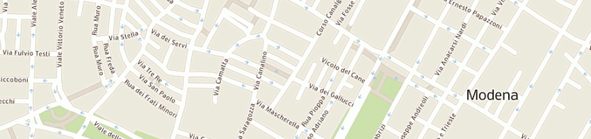 Mappa della impresa rebuttini giancarlo a MODENA