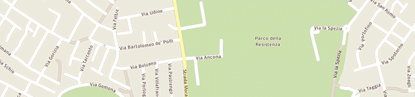 Mappa della impresa scuola dell'infanzia com ancona a MODENA