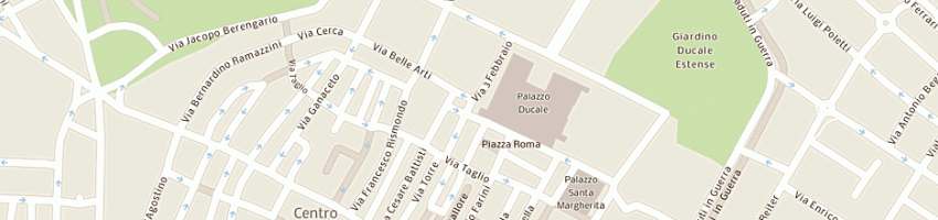 Mappa della impresa bernabei daniele e c snc a MODENA