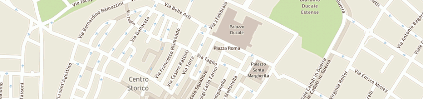 Mappa della impresa gelateria ducale a MODENA