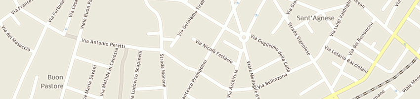 Mappa della impresa ori andrea a MODENA