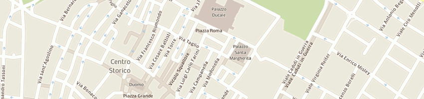 Mappa della impresa documenta e c di busani p snc a MODENA