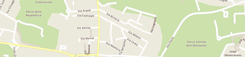 Mappa della impresa arredamenti vincenzi di vincenzi walter e c snc a MODENA