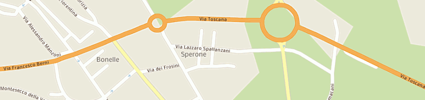 Mappa della impresa frosini luigi di frosini giovanni a PISTOIA