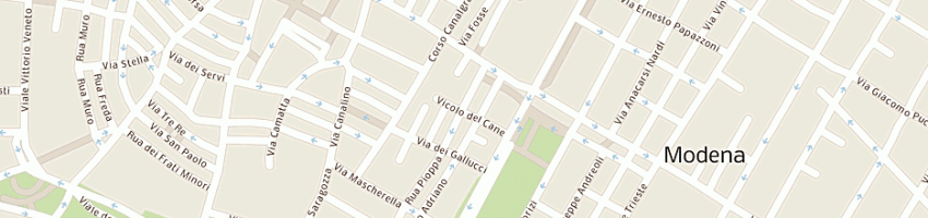 Mappa della impresa g e g srl a MODENA