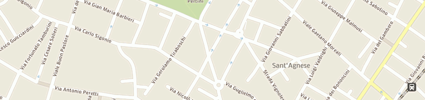 Mappa della impresa studio legale associato campani - monaco a MODENA