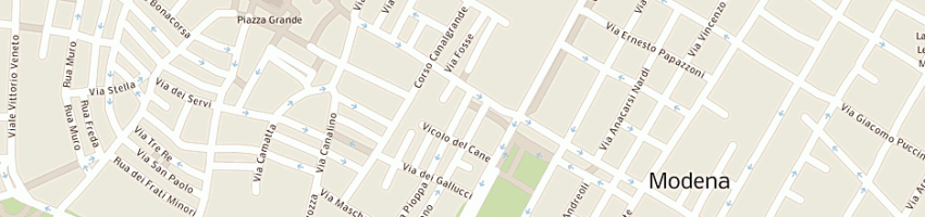 Mappa della impresa baldi renato a MODENA