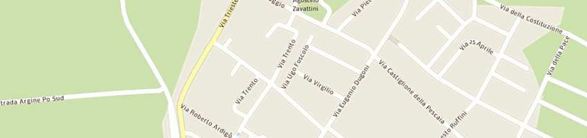 Mappa della impresa zerbini vittorio a SAN BENEDETTO PO