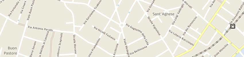 Mappa della impresa studio associato iulli periti assicurativi a MODENA
