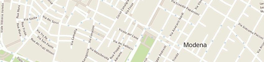 Mappa della impresa new phone center srl a MODENA