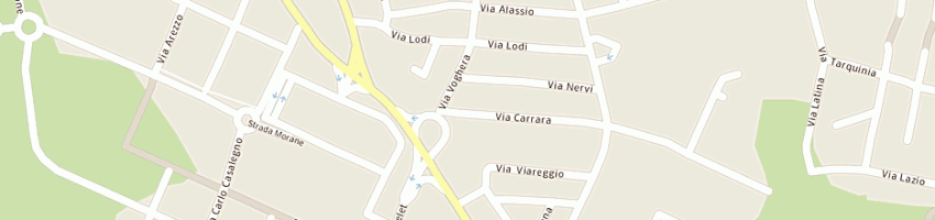 Mappa della impresa pini paolo a MODENA