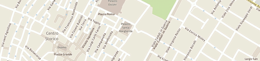 Mappa della impresa bar palazzo margherita a MODENA