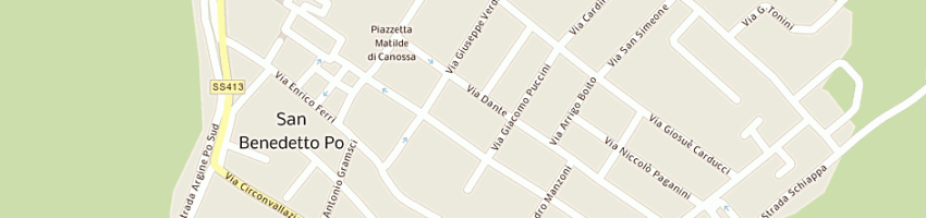 Mappa della impresa carreri franco a SAN BENEDETTO PO